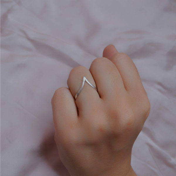 I'm always Right Silver ring | Plain silver ring