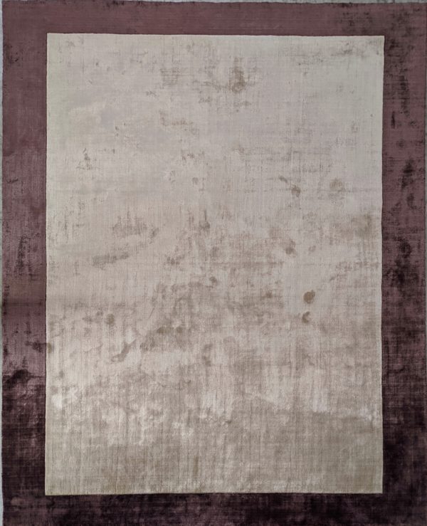 Soft Viscose Silk Tip Sheared Rug | Designer Luxe Floor Carpet