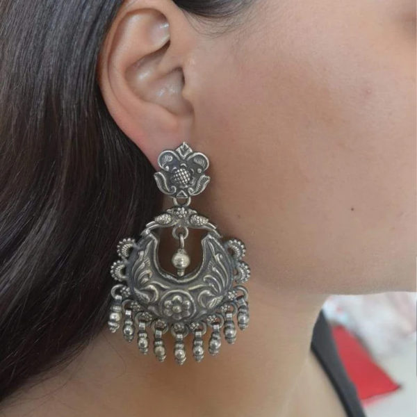 Beautiful designer Silver earring