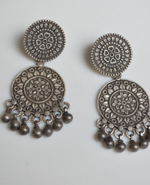 silver earring