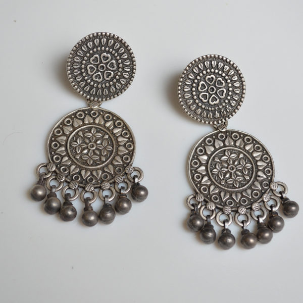 silver earring