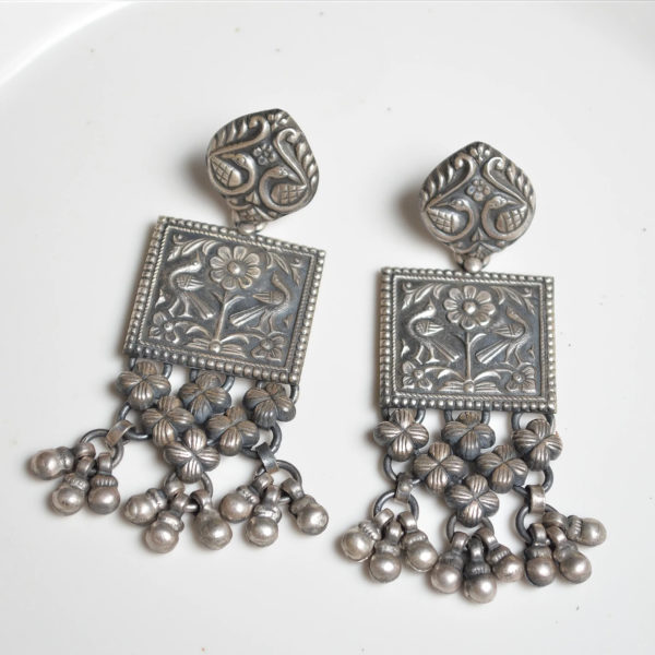 silver earring