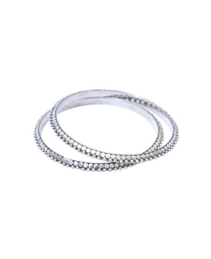 classy silver bangle