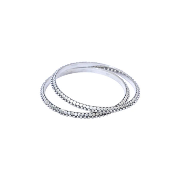 classy silver bangle