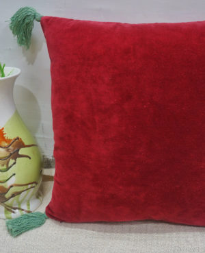 Maroon Velvet cushion cover | Soft Cushion Cover