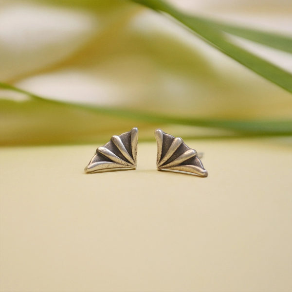 Modish Silver Ear stud | Trendy ear stud