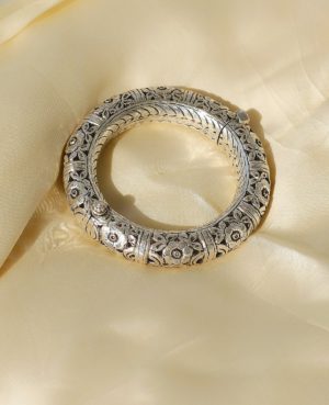 Antique silver kada | Occasional wear Silver Kada