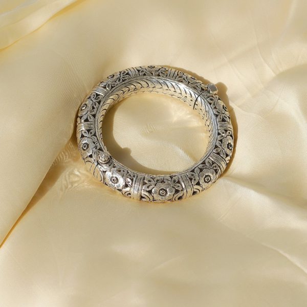 Antique silver kada | Occasional wear Silver Kada