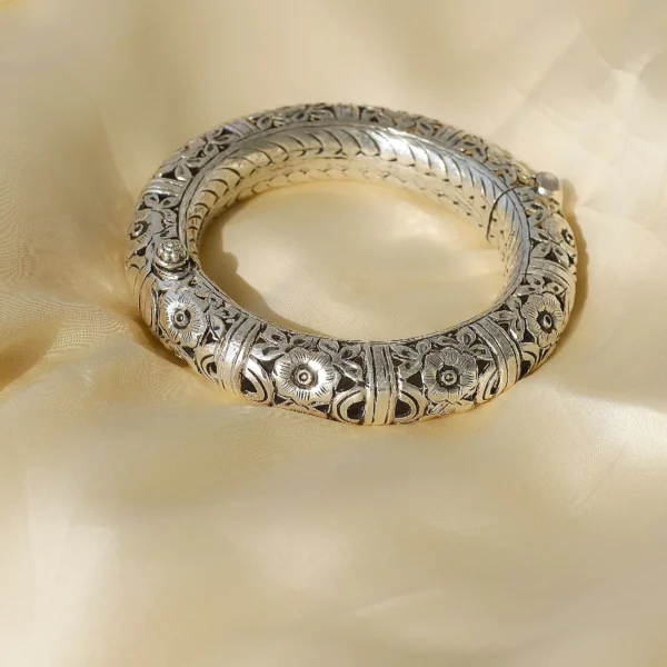 Antique silver kada | Occasional wear Silver Kada